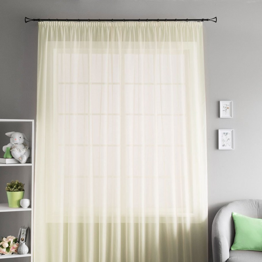 Тюль белый, 290*260 см (s-101679)