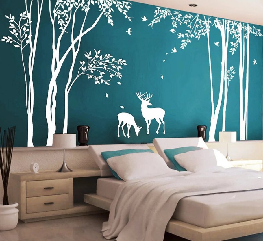 Трафаретная роспись стен