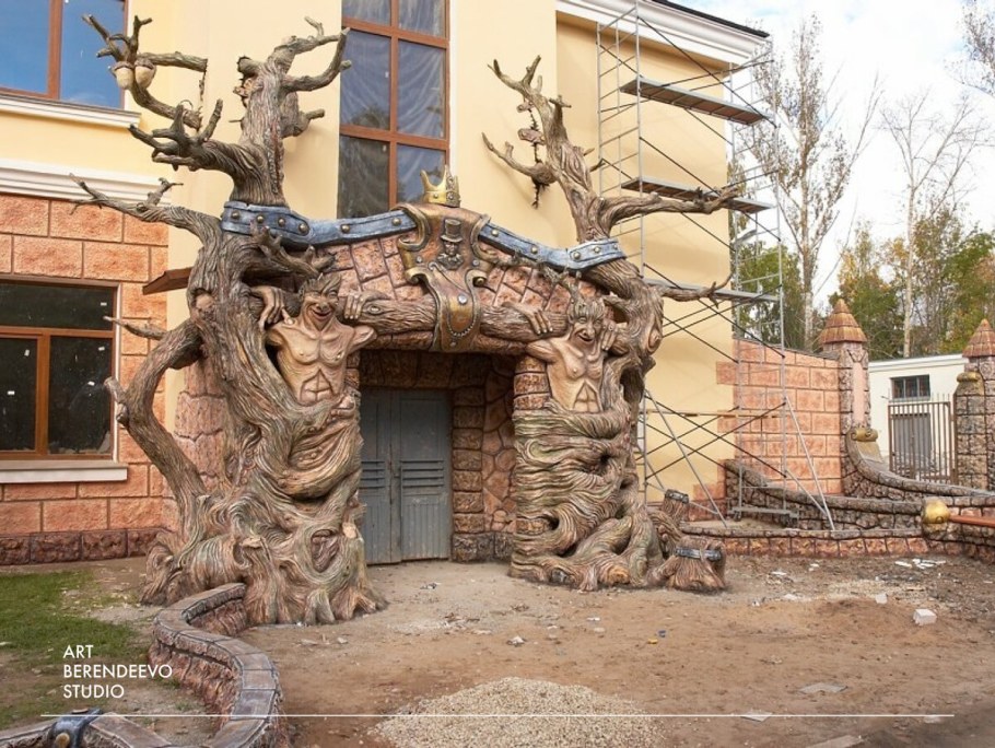 Владимир Колесников скульптуры из бетона