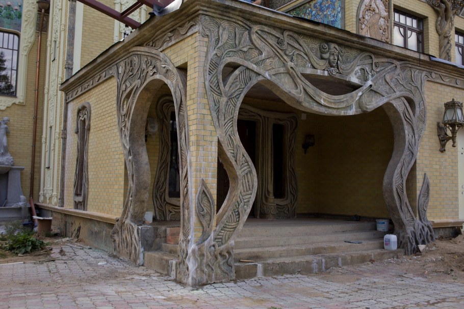 Декоративный архитектурный бетон