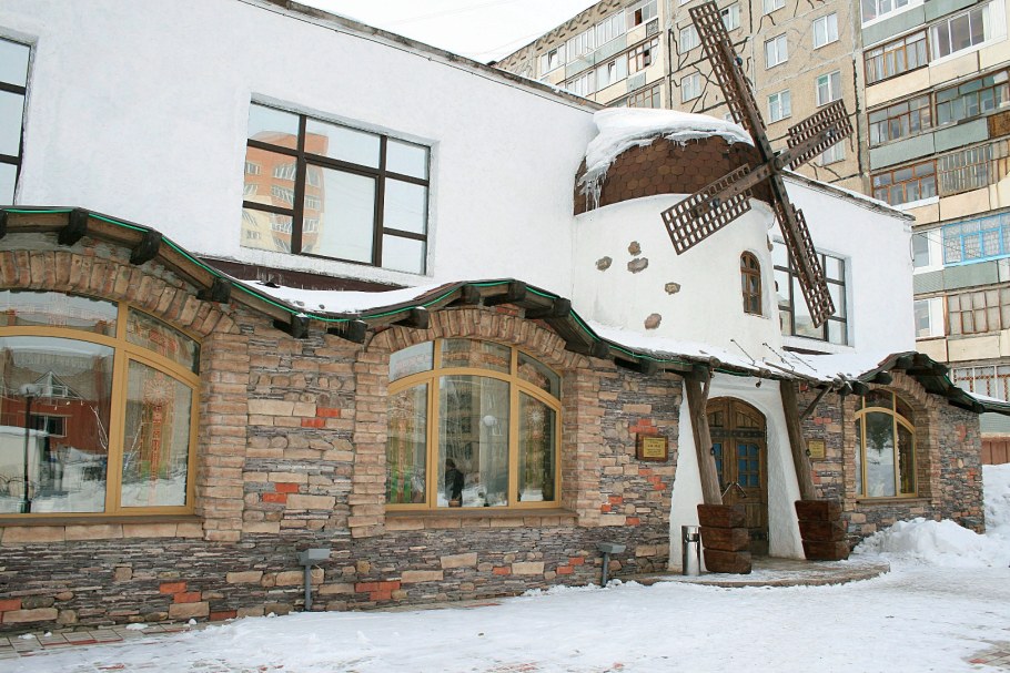 Фасады домов с арт бетона