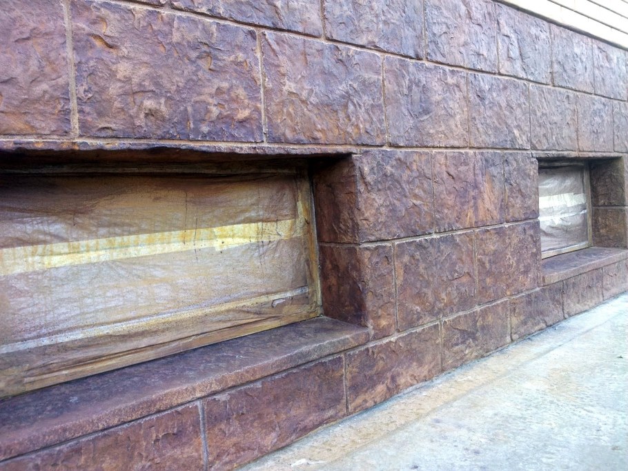 Печатный бетон Графито