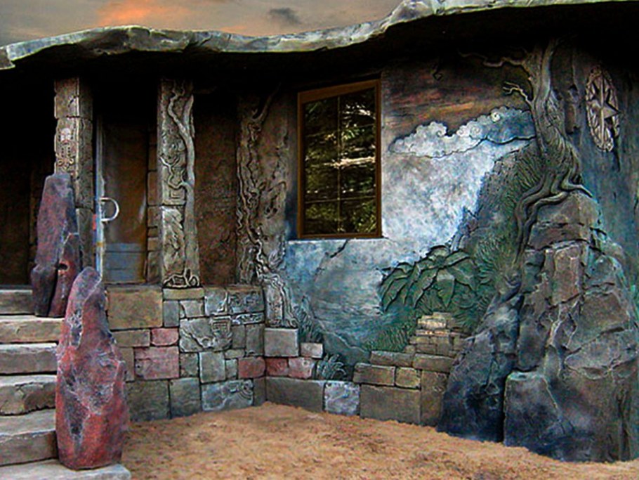 Дом артбетон