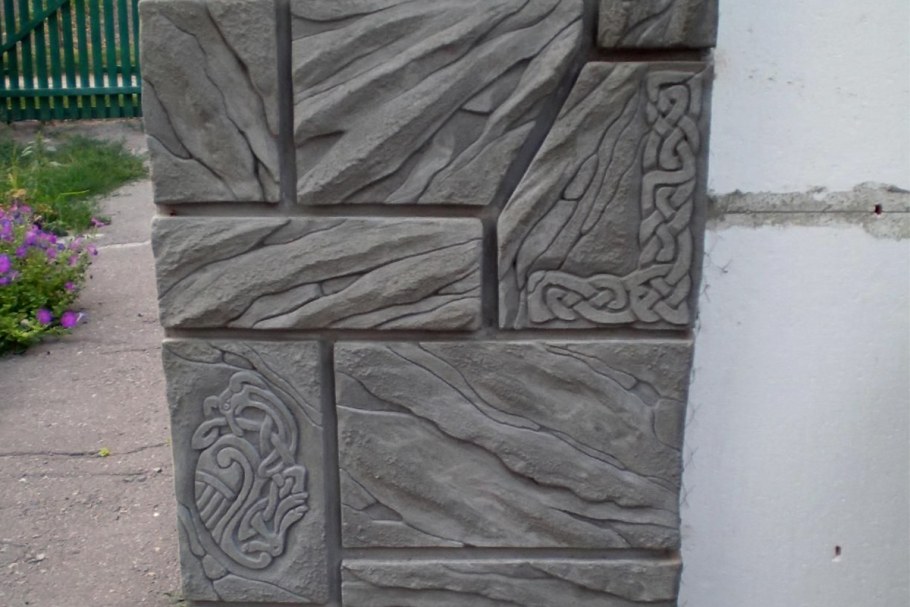 Декоративный бетон имитация камня