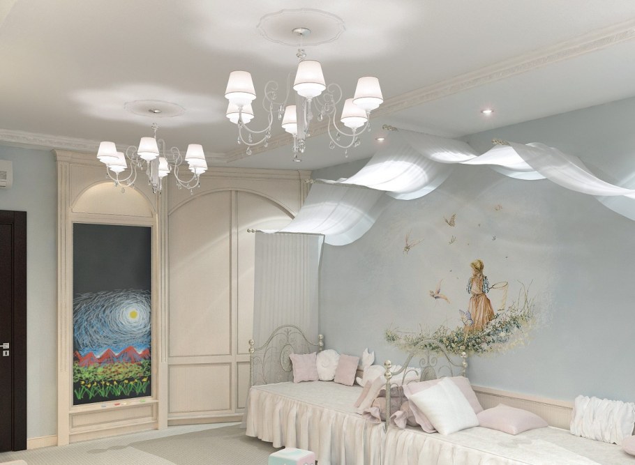 Две люстры в комнате