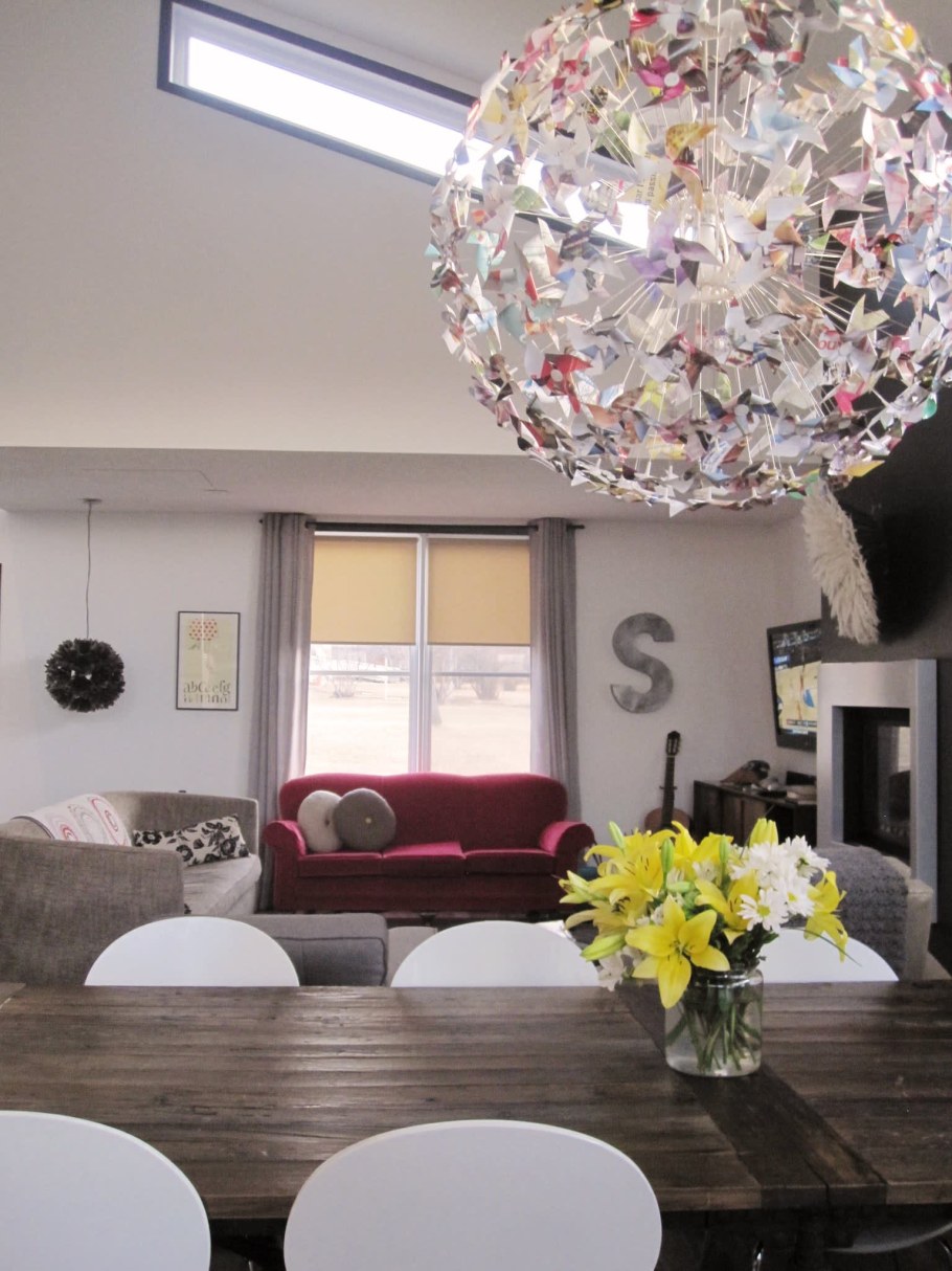 Люстра шар из Икеи