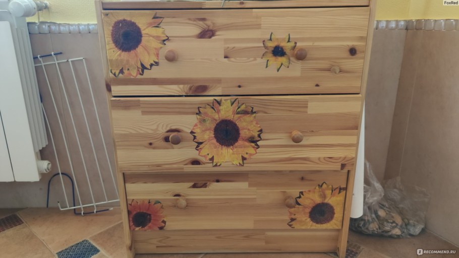 Аквариум на комоде раст