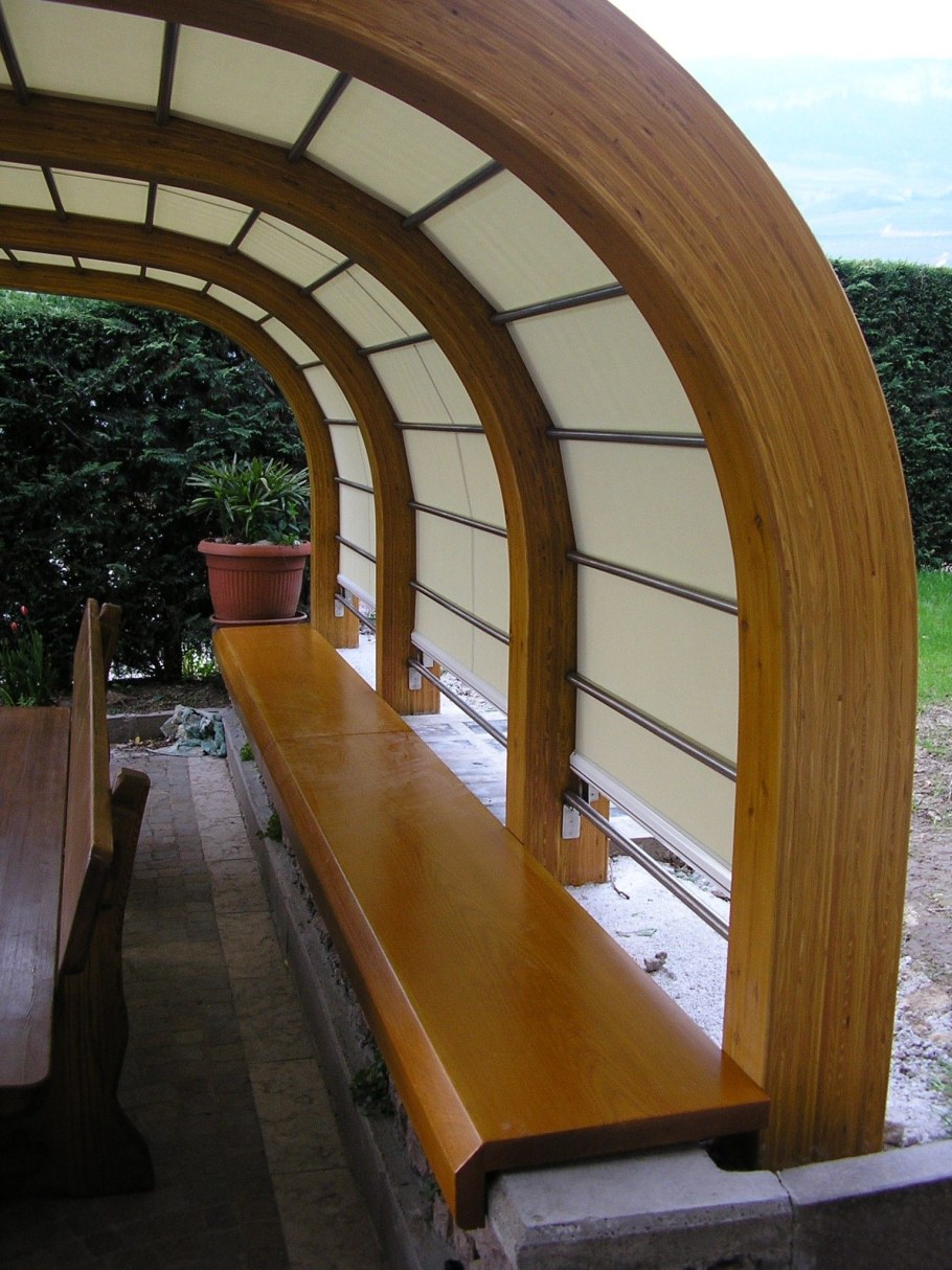 Арочная беседка