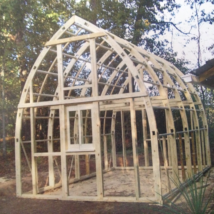 Деревянные арочные теплицы