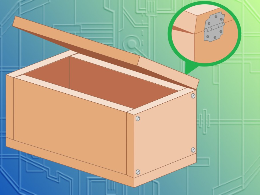 Ящик из ДСП