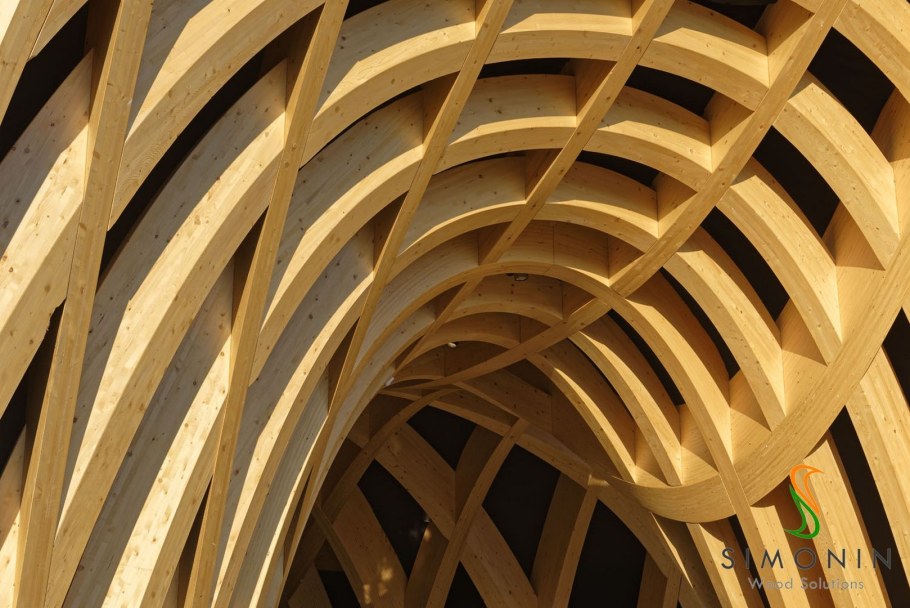 Гнутые конструкции из дерева