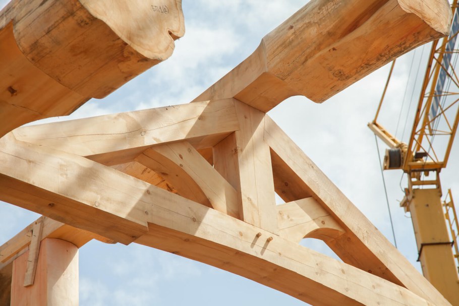 Ферма из бруса 150х150