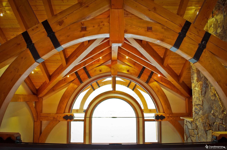 Арка в мансарде