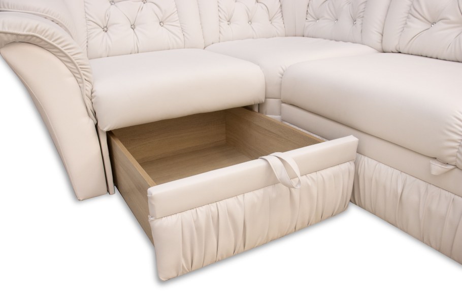 Мадрид угловой диван - 2 кат Milano 04 Caramel (№2209039) к+уг+л+п(Фаворит)