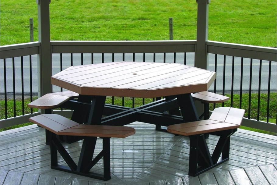 Стол и лавочки для беседки