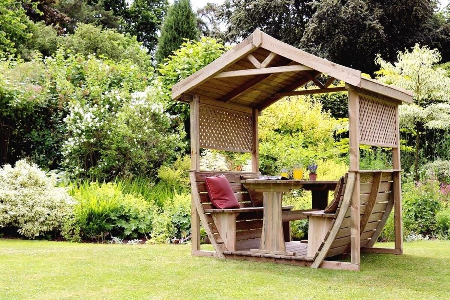 Деревянные беседки