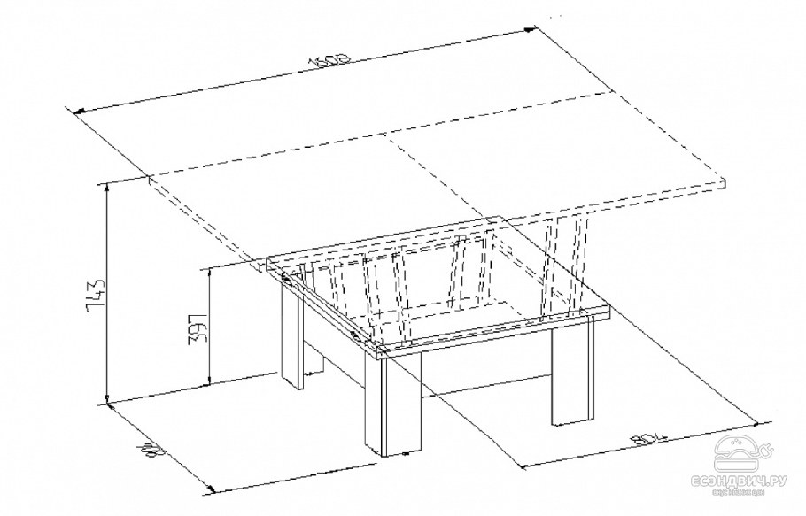 Berlin 419 стол-трансформер