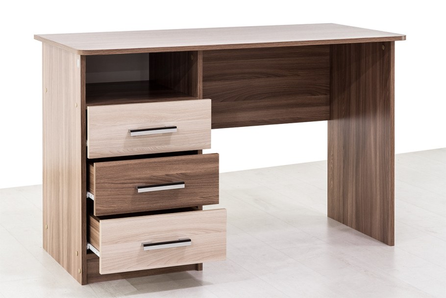 Город стол компьютерный ясень шимо темный/светлый св мебель