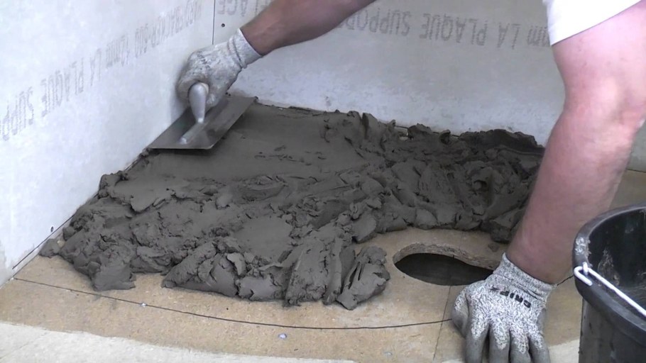 Ванная комната из цемента