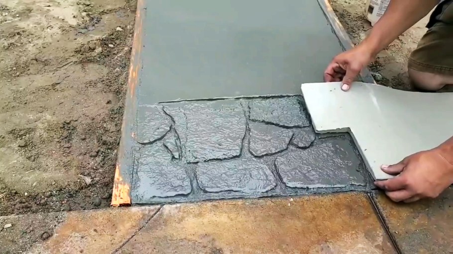 Бетон с железнением поверхности