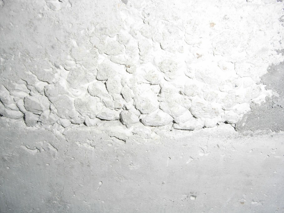 Бетон застывший