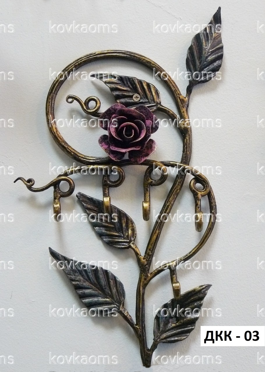 Художественная ковка ключница
