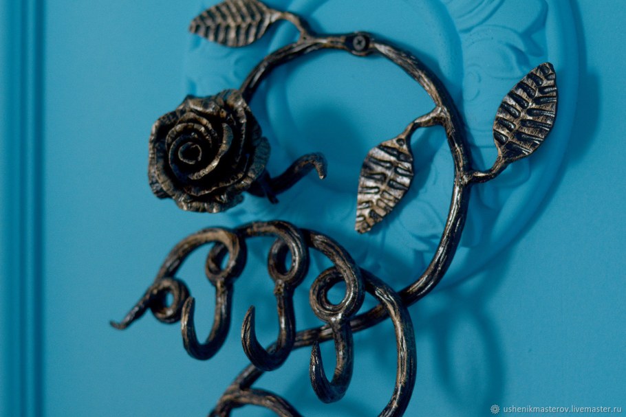 Художественная ковка ключница
