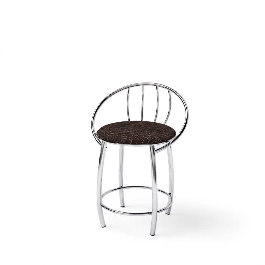 Табурет Ракушка со спинкой