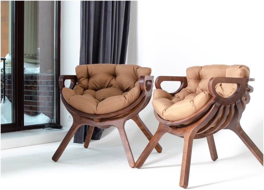 Стул кресло Ракушка