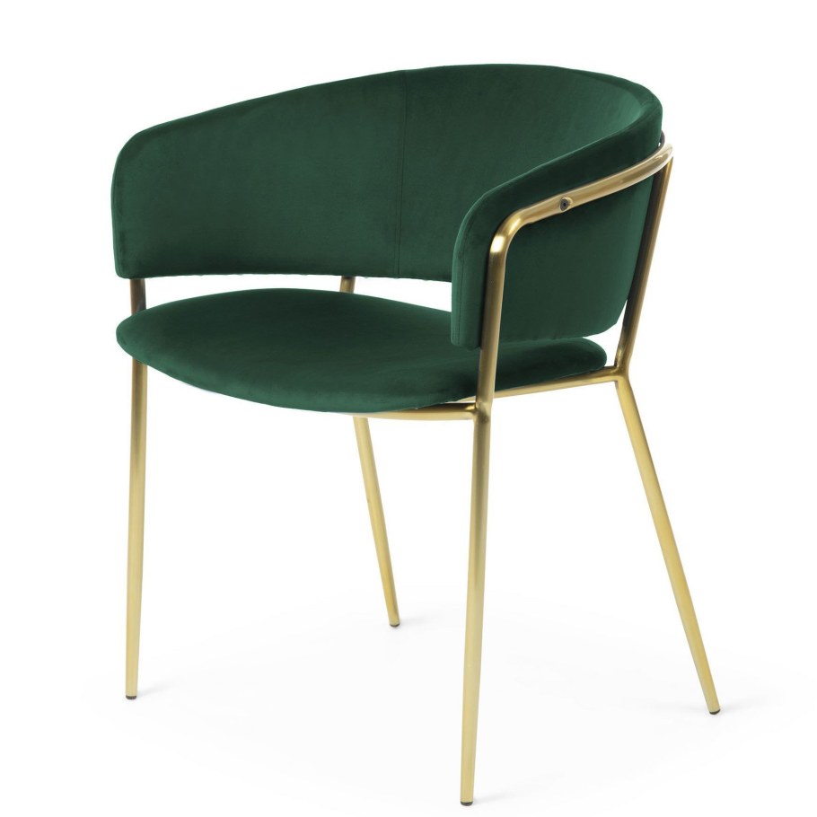 Стул Konnie зеленый бархат