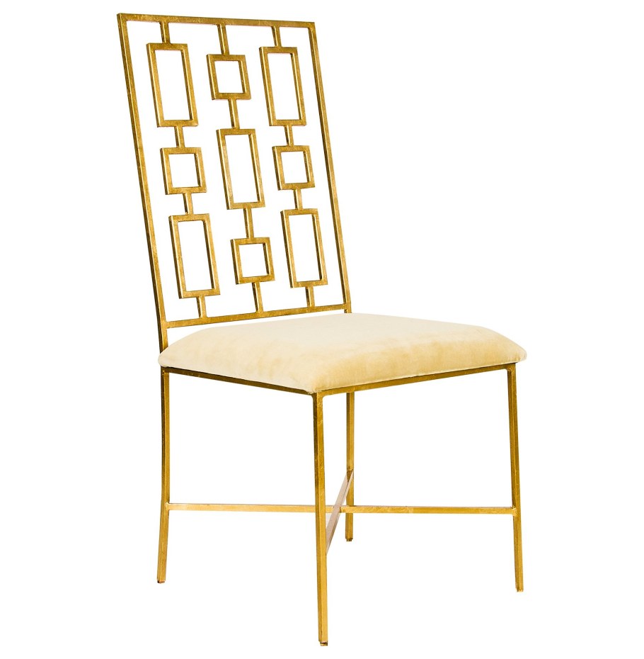 Кухонные стулья с золотыми ножками