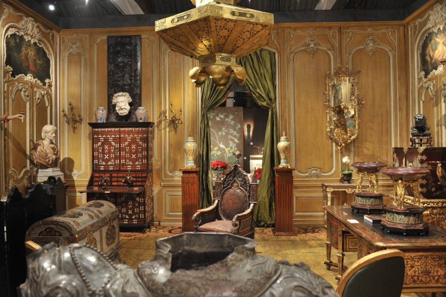 Интерьеры с антиквариатом