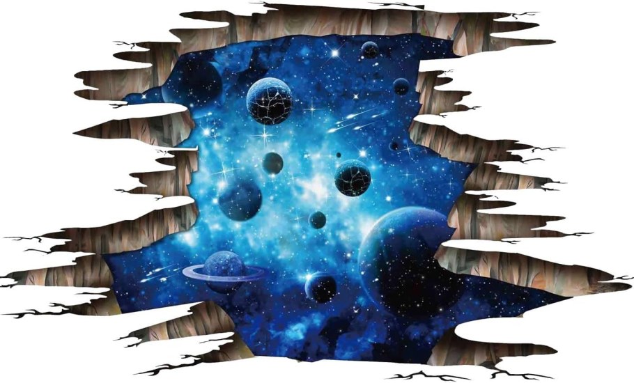 Наклейки на стену космос