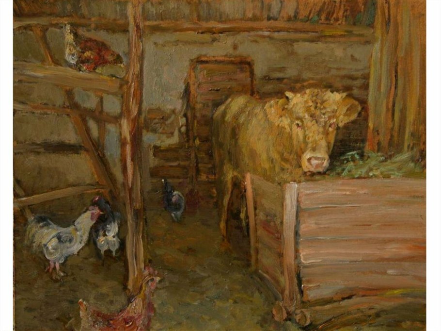 Хлев сарай Россия 19 век