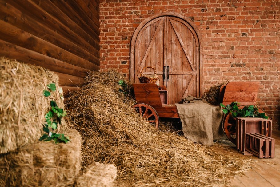 Сено в амбаре