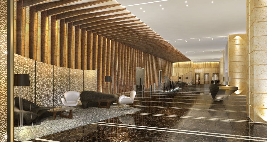 Общественные зоны отеля интерьер