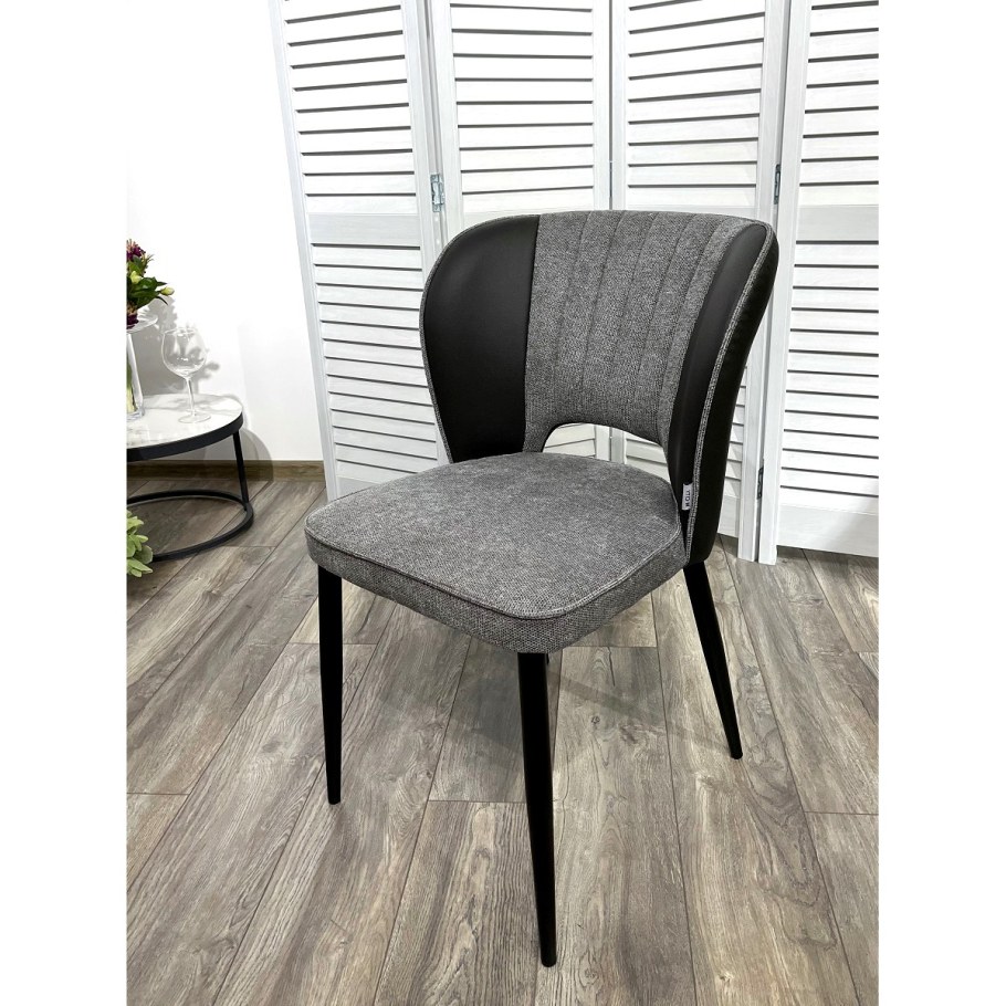 Стул Hermes wz2042-02 светло-бежевый фактурный велюр