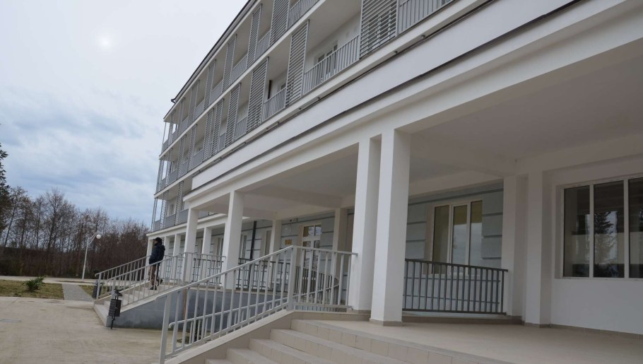 Больница в Гудауте Абхазия