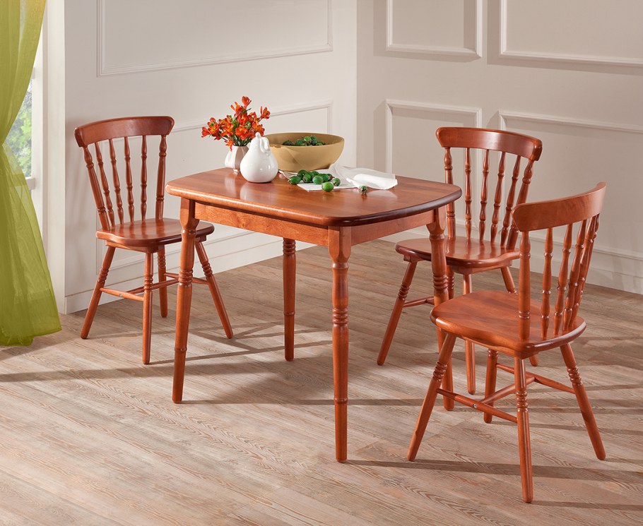 Стол комплимент Экомебель 700х940 орех