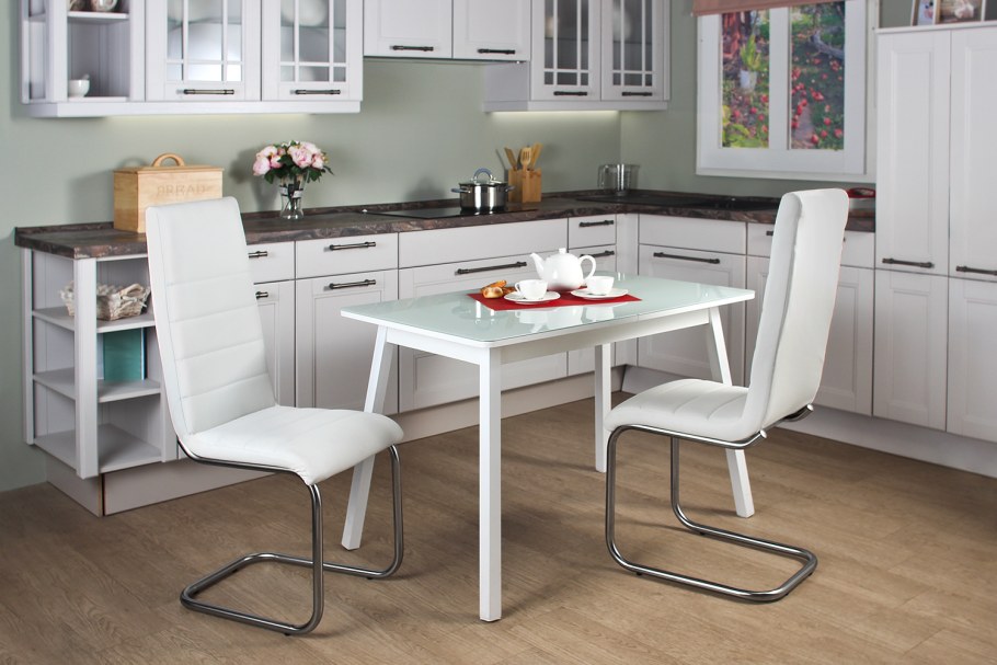 Стол хофф белый кухонный