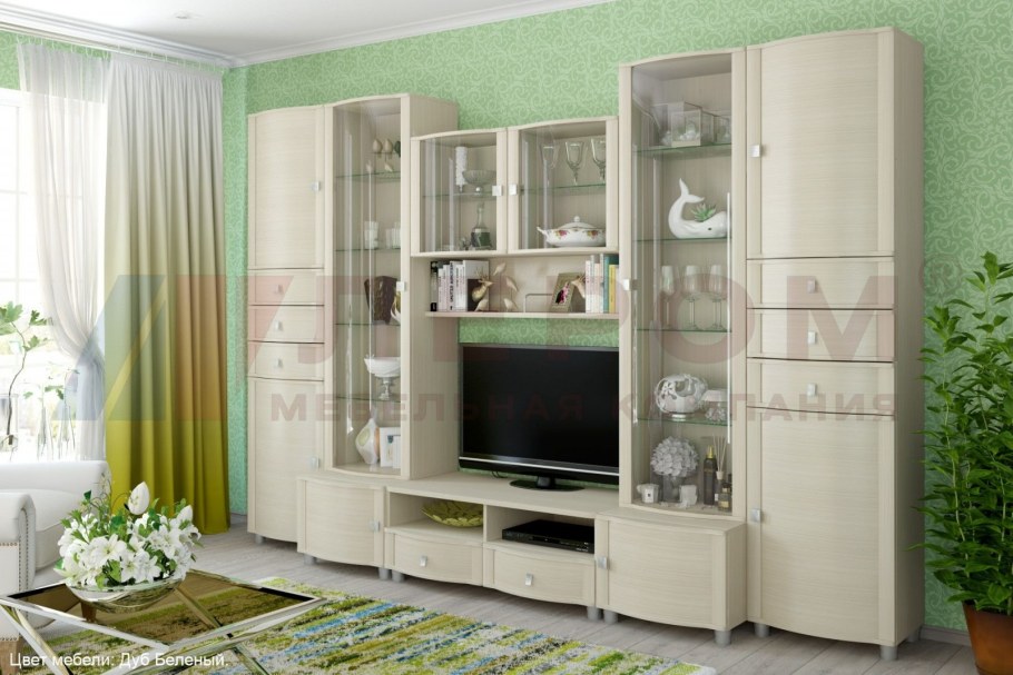 Стенка Лером Оливия дуб сонома