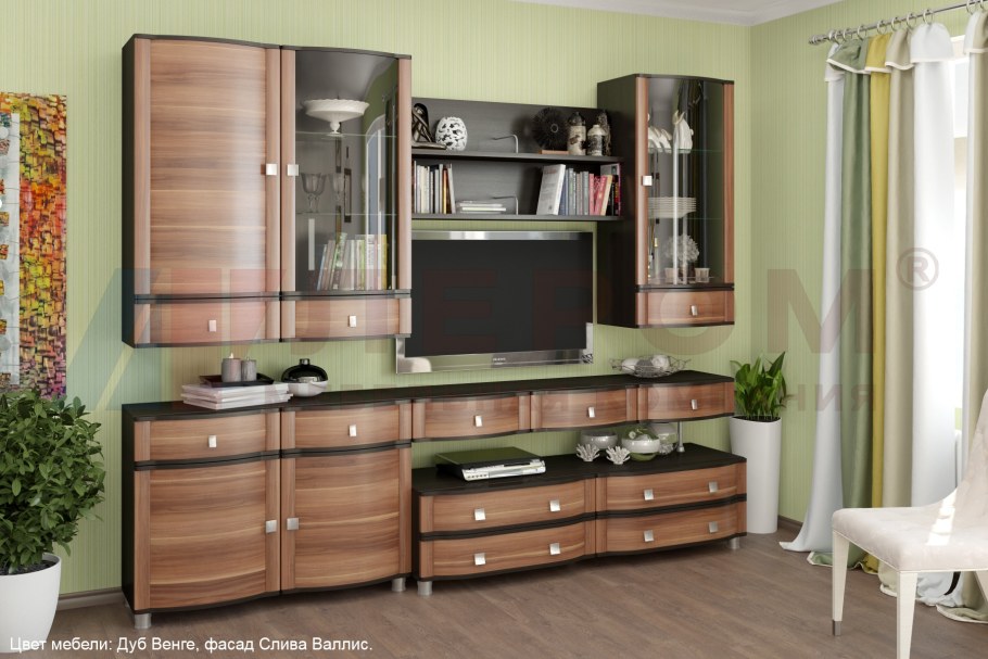 Модульная стенка Оливия Лером