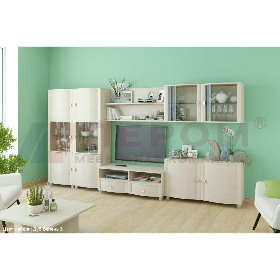 Гостиная Оливия Лером дуб сонома