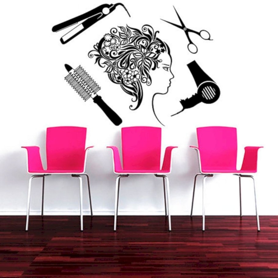 Трафарет парикмахерская