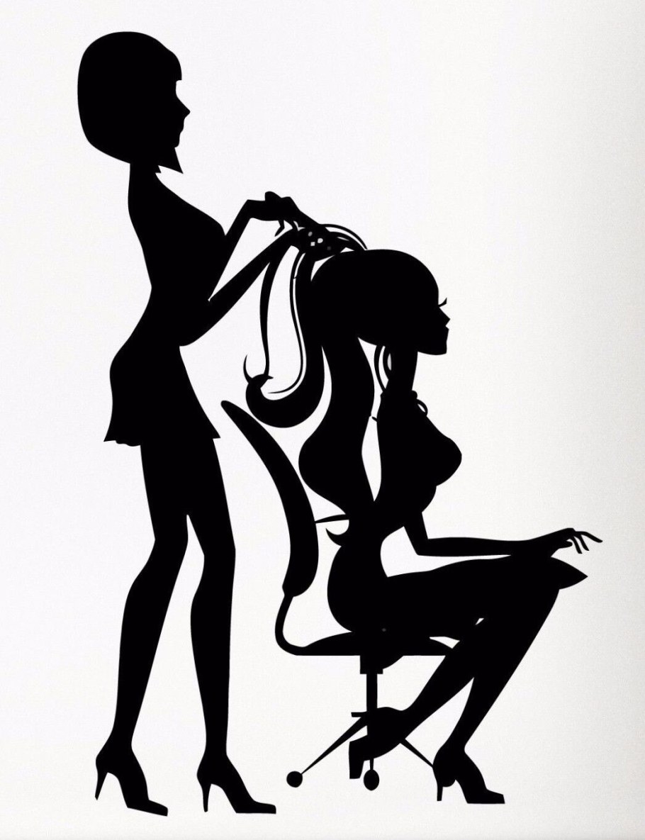 Салон красоты силуэт