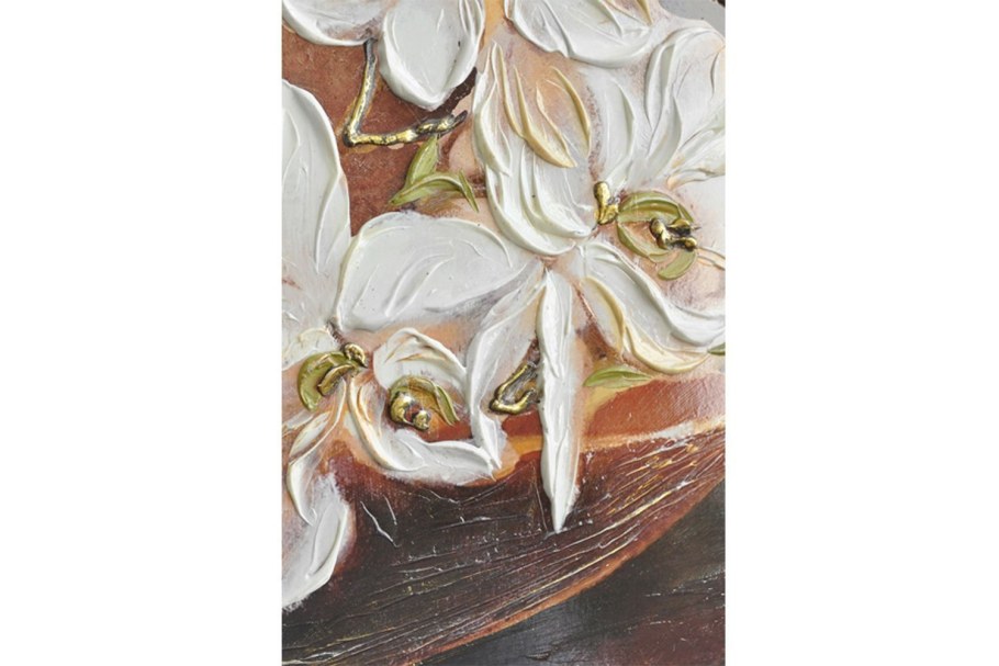 Репродукция в раме с декором арт-декор