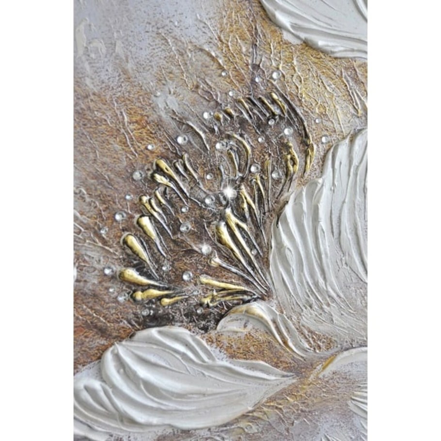 Обои с золотой поталью