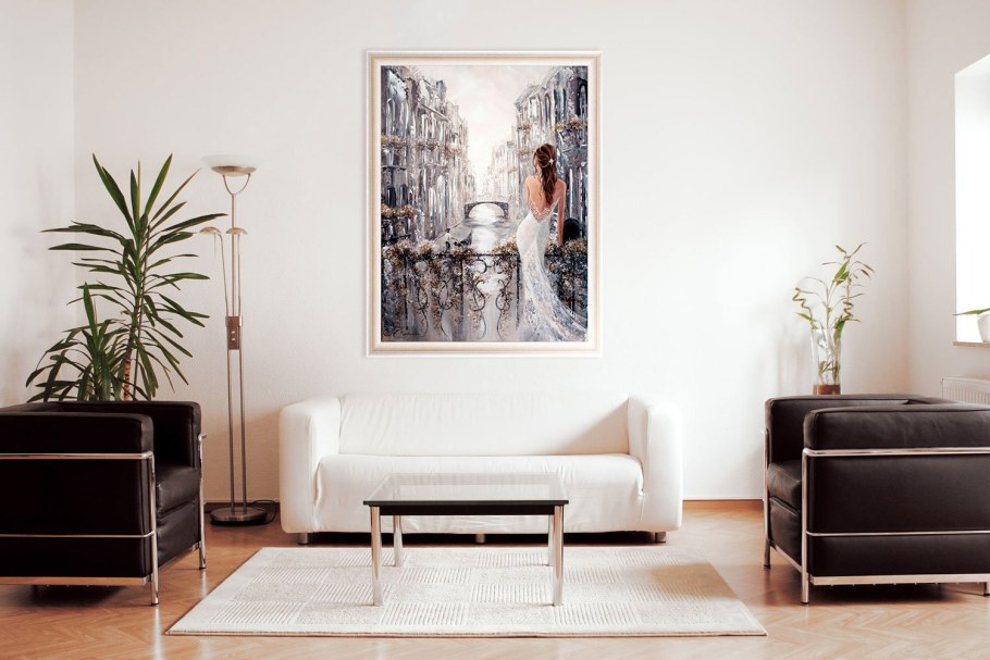 Репродукция в раме