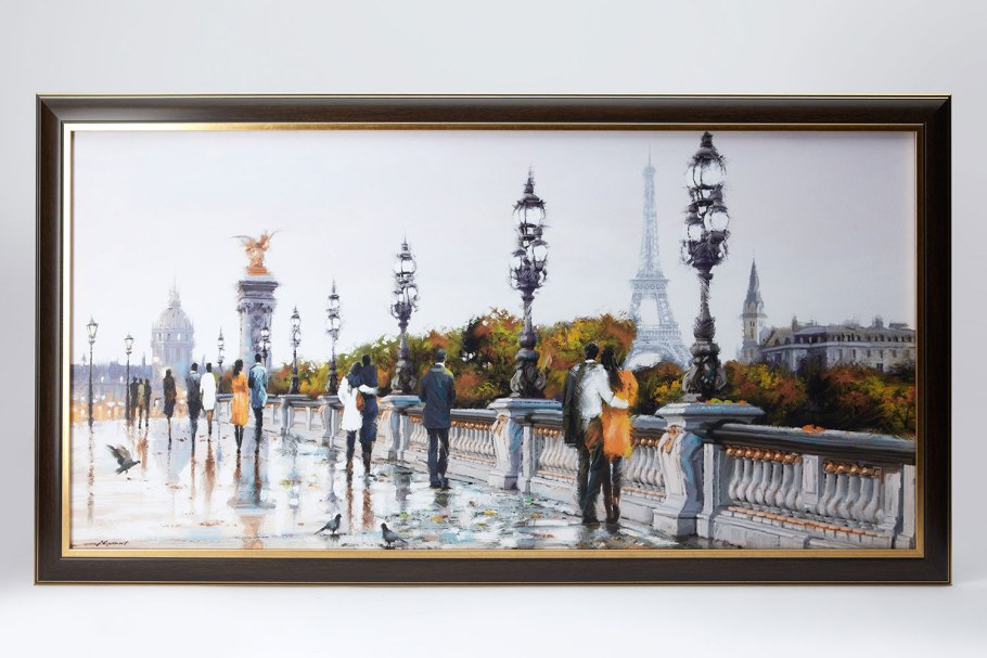 Репродукция в раме