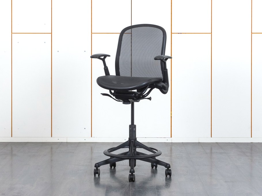 Knoll кресло синее офисное